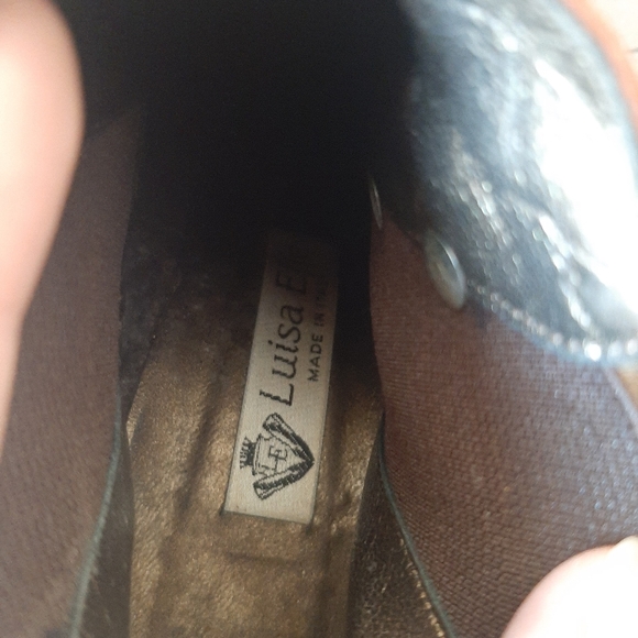 HOST PICK Louisa Effe vintage  ankle boots made in Italy - real leather elegant - Picture 11 of 11